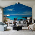 Mediterranean Bike Hike Mural Wallpaper - room preview 04