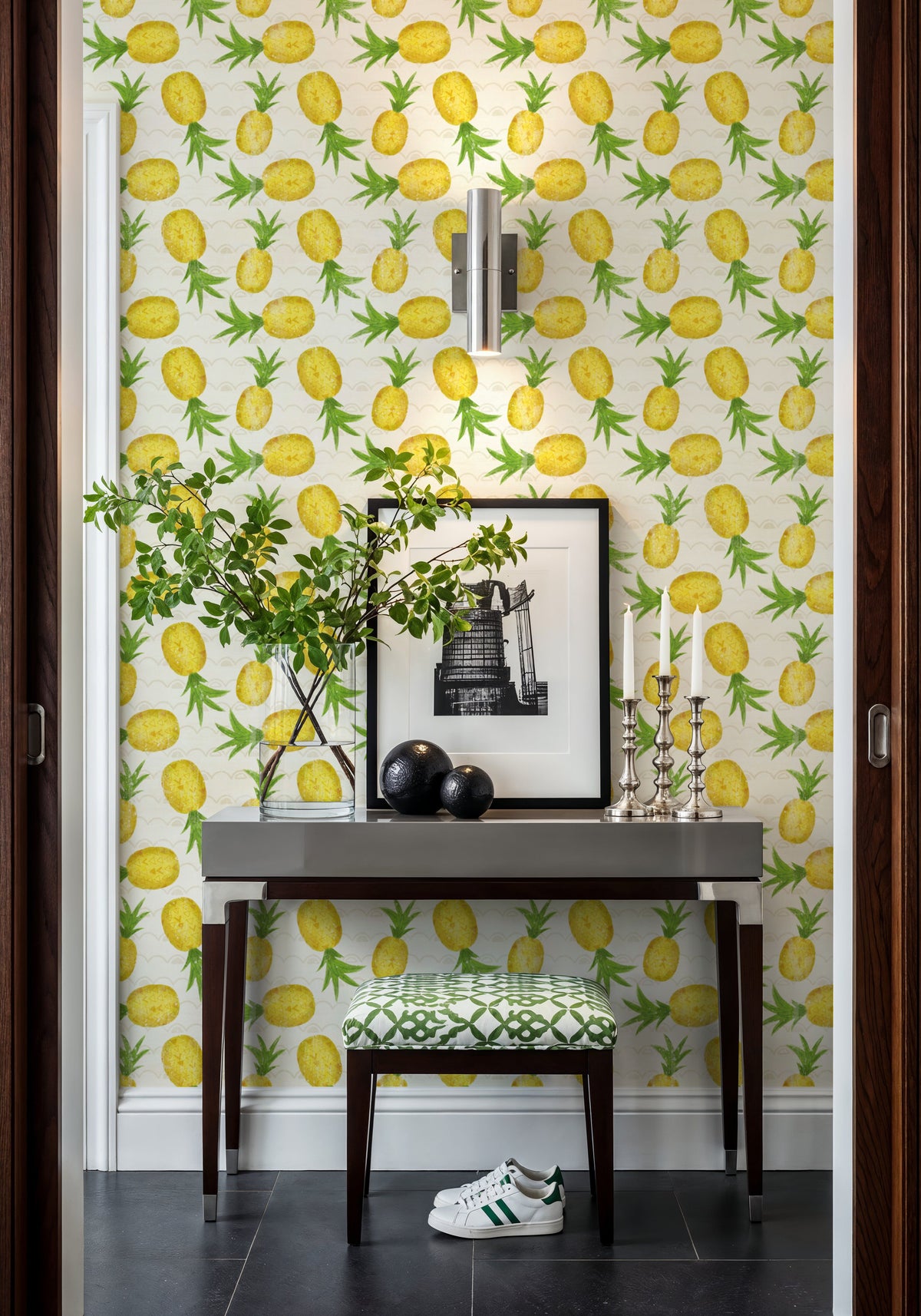 Lemon Vibes Mural Wallpaper - room preview 04