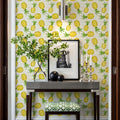 Lemon Vibes Mural Wallpaper - room preview 04