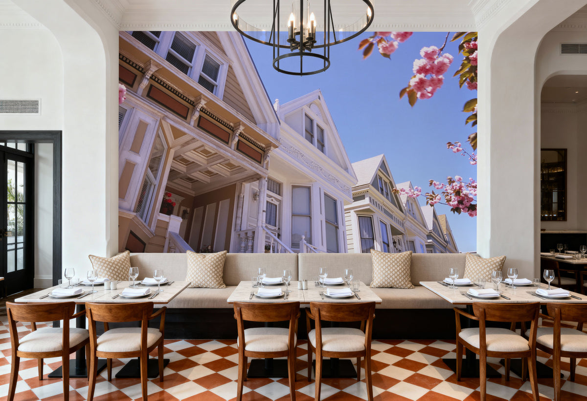 Victorian Blossom Mural Wallpaper - room preview 04