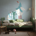 Ducks in the Snow IV Mural Wallpaper - room preview 04