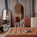 Red Autumn Leaves Mural Wallpaper - room preview 04