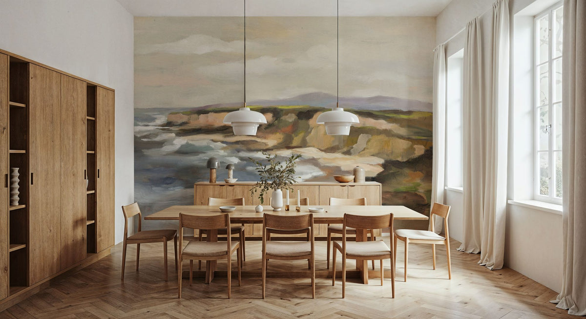 Rocky Coast Mural Wallpaper - room preview 04