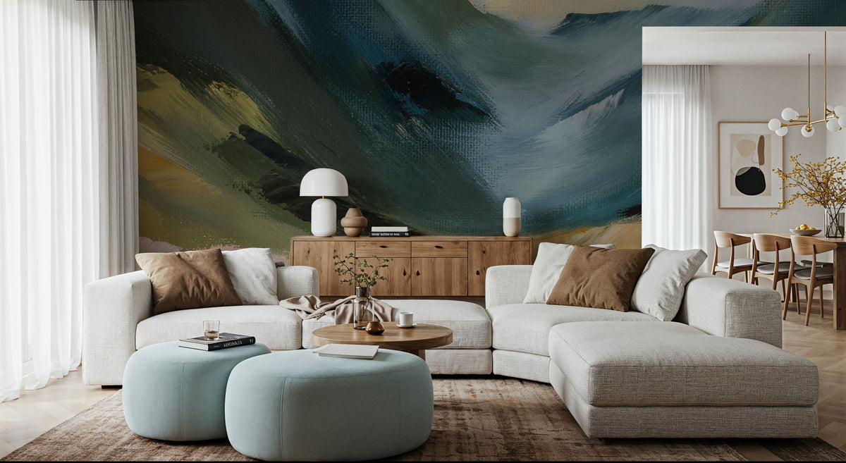 Wildflower Canyon Mural Wallpaper - room preview 04