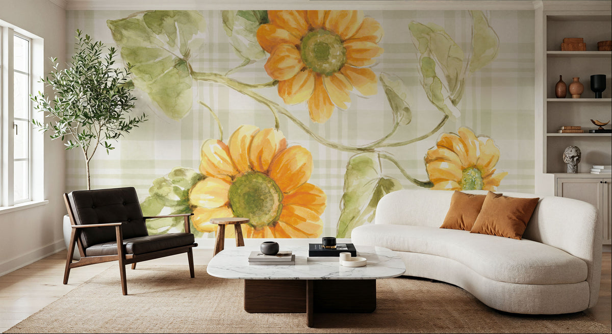 Harvest Wishes V Mural Wallpaper - room preview 04