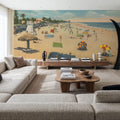 Miami Beach Postcard II Mural Wallpaper - room preview 04
