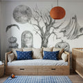 Spooky Halloween II Mural Wallpaper - room preview 04