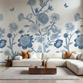 Proud Victorian Flowers Mural Wallpaper - room preview 04