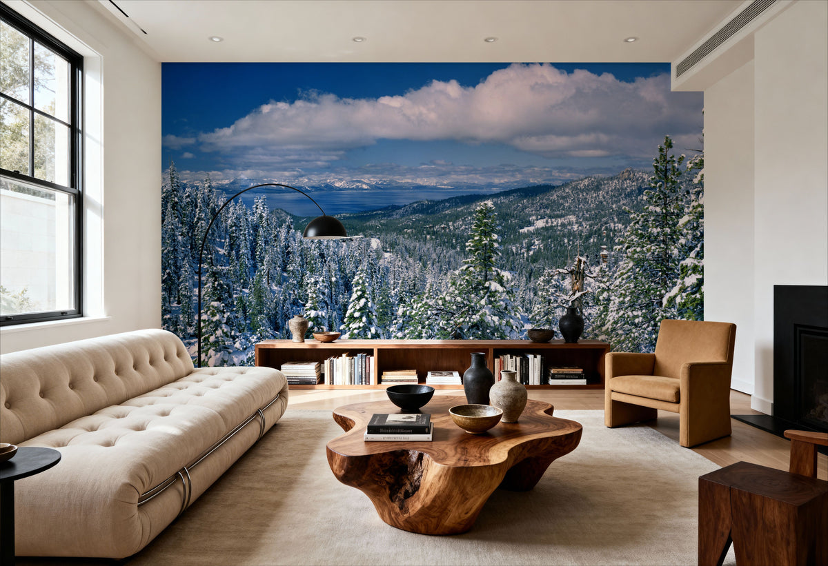 Alpine Tranquility Mural Wallpaper - room preview 04