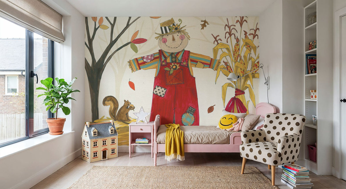 Woodland Harvest II Mural Wallpaper - room preview 04