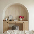 Lone Lines White Mural Wallpaper - room preview 04