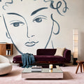 Whimsy Portrait II Mural Wallpaper - room preview 04