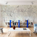 Shade of Trees Yellow Mural Wallpaper - room preview 04