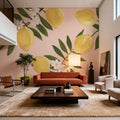 Garden Lemons Mural Wallpaper - room preview 04