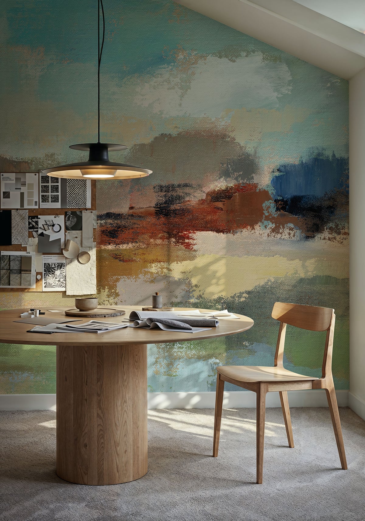 Sandy Road I Mural Wallpaper - room preview 04