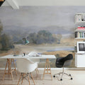 River Afternoon Mural Wallpaper - room preview 04