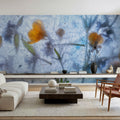 Frosted Blossom Mural Wallpaper - room preview 04