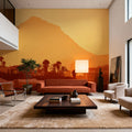Mediterranean Sunset Mural Wallpaper - room preview 04