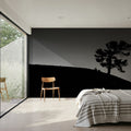 Limber Pine BW Mural Wallpaper - room preview 04