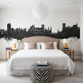 Granada Spain Skyline Black & White Mural Wallpaper - room preview 04