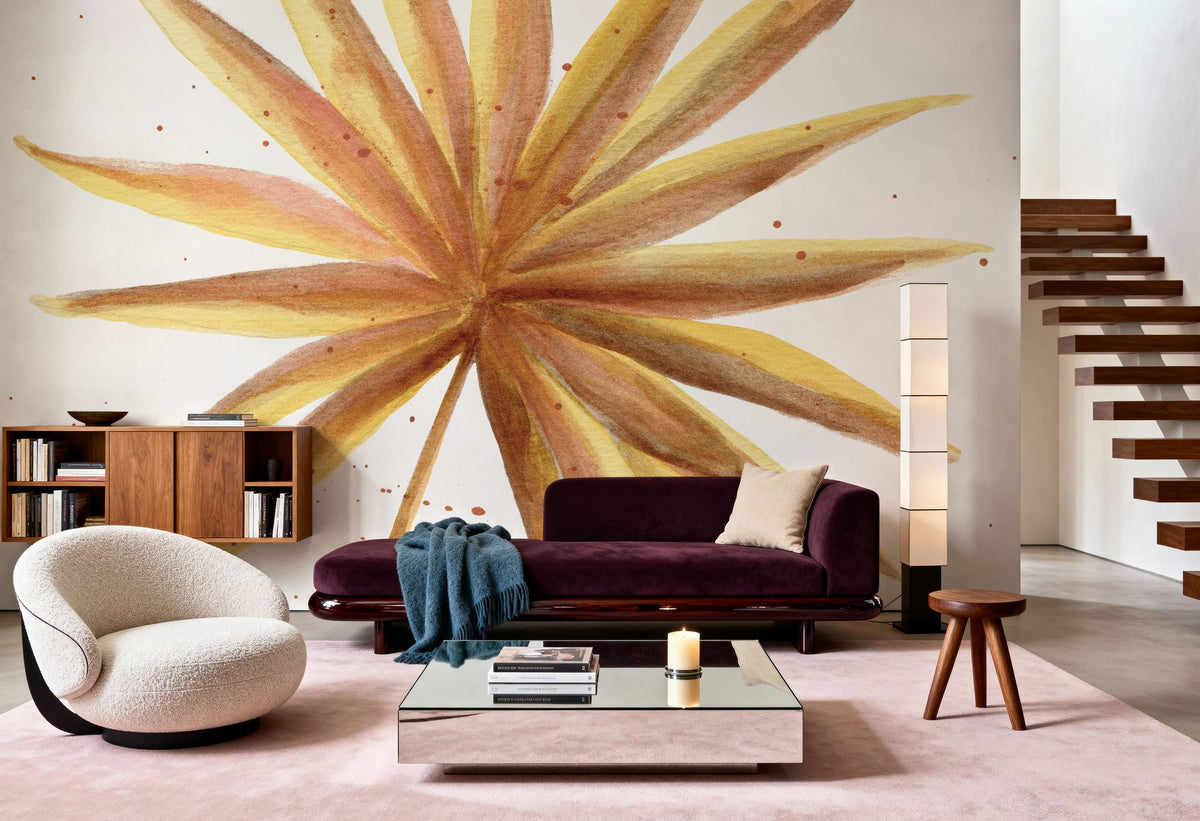 Palm Splashes I Mural Wallpaper - room preview 04