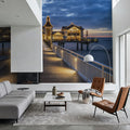 Sellin Pier At Night Mural Wallpaper - room preview 04