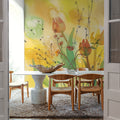 Watercolor Tulip Dream Mural Wallpaper - room preview 04