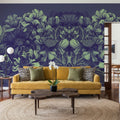 Scandi Flower V Mural Wallpaper - room preview 04