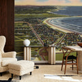 Greetings From the Beach Mural Wallpaper - room preview 04