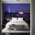 Capital Twilight Mural Wallpaper - Blue Tone - room preview 04