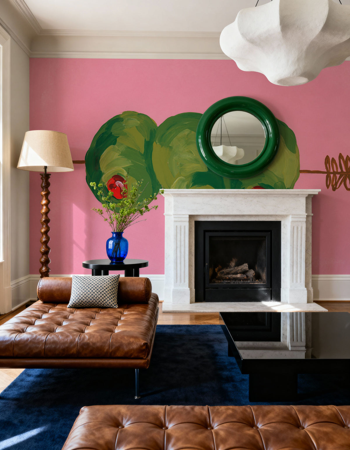 Elegant Olives I Mural Wallpaper - room preview 04