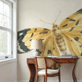Honeybloom Butterfly II Mural Wallpaper - room preview 04