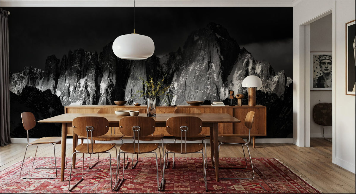Mt. Whitney At Sunrise Mural Wallpaper - room preview 04