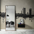 Khartoum Sudan Skyline Concrete Mural Wallpaper - room preview 04
