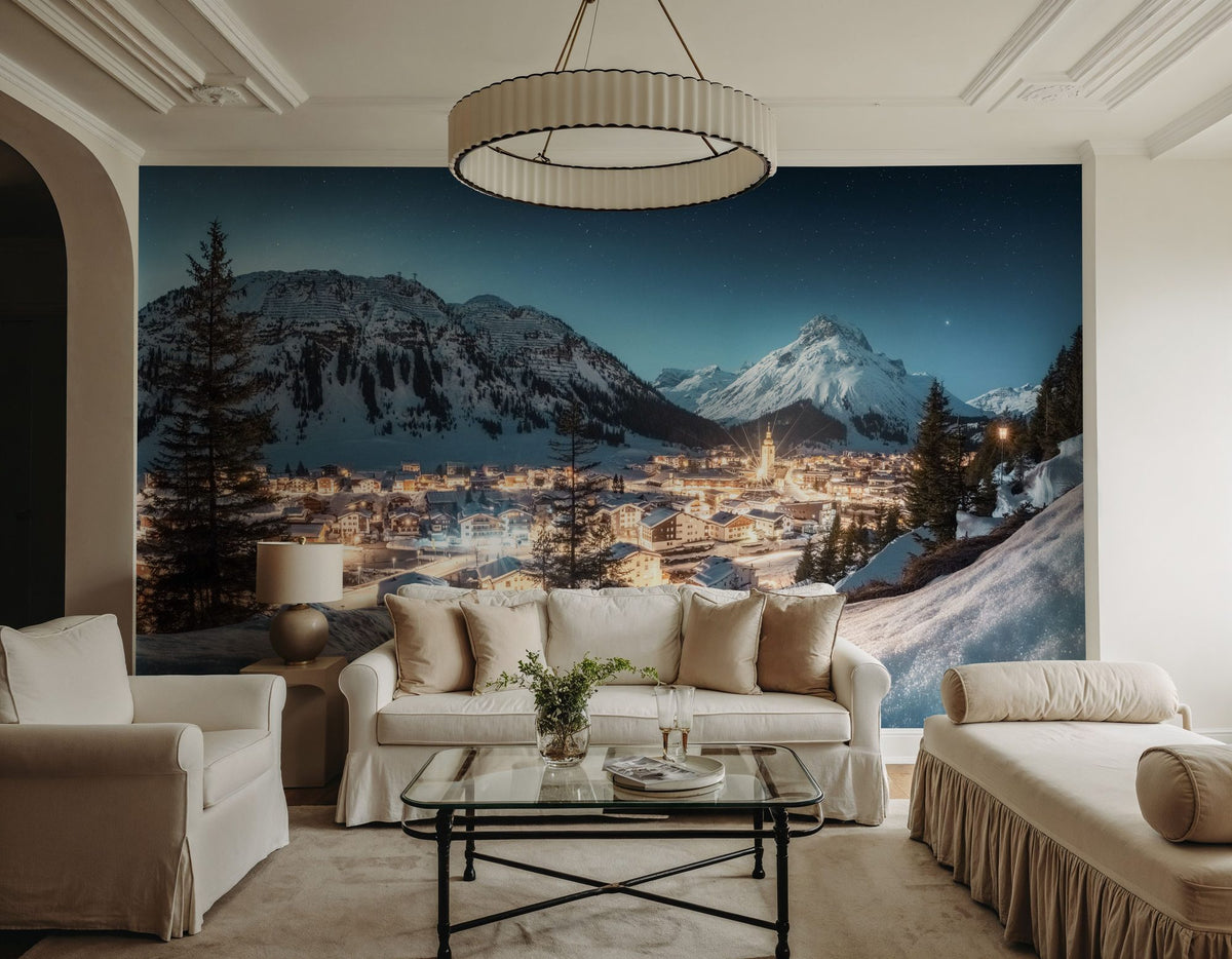 Winter Wonderland Mural Wallpaper - room preview 04