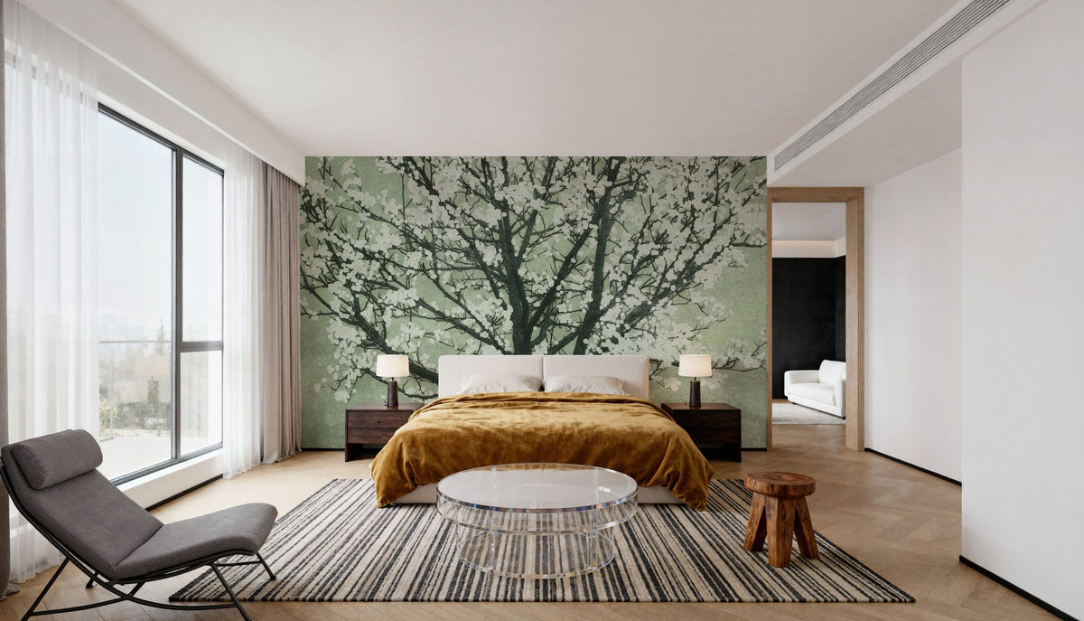 Kyoto Tree Mural Wallpaper - room preview 04