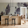 Subtle Rose Mural Wallpaper - room preview 04