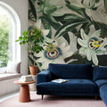 Passion Flowers Mural Wallpaper - room preview 04