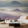 Soft Mountains Mural Wallpaper - room preview 04