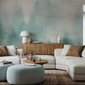 Misty Forest Mural Wallpaper - room preview 04