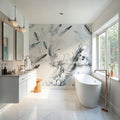Tender Love Blue Mural Wallpaper - room preview 04