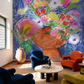 Gathering of Flowers Mural Wallpaper - room preview 04