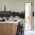 Salisbury England Skyline Concrete Mural Wallpaper - room preview 04