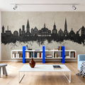 Lüneburg Germany Skyline Concrete Mural Wallpaper - room preview 04