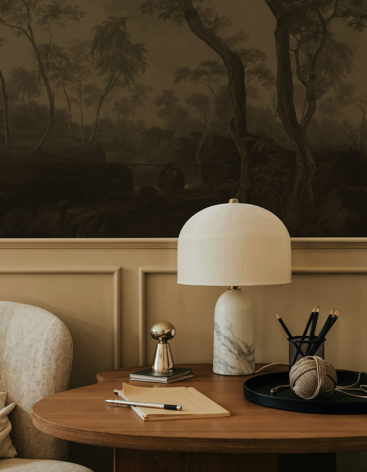 Woodland Brook, Dusk Mural Wallpaper - room preview 04