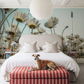 Summer Meadow Daisies Mural Wallpaper - room preview 04