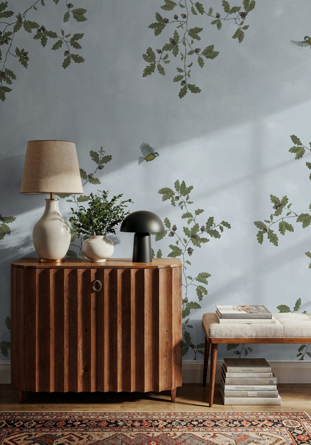 Oak Hollow, Sky Mural Wallpaper - room preview 04