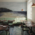 Sandy Shore Mural Wallpaper - room preview 04