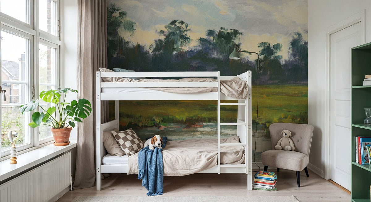 Clouds Over the Cove Mural Wallpaper - room preview 04
