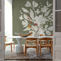 Full Bloom IX Mural Wallpaper - room preview 04